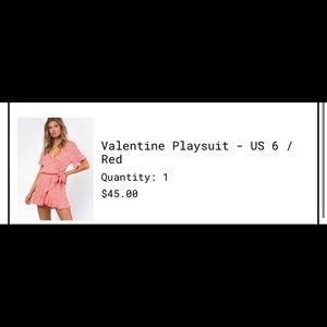 Princess Polly floral romper